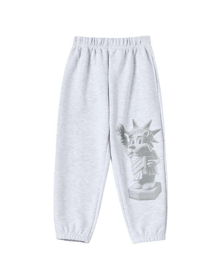 KIDS AC BEAR STATUE OF LIBERTY ZURRY PANTS MELANGE