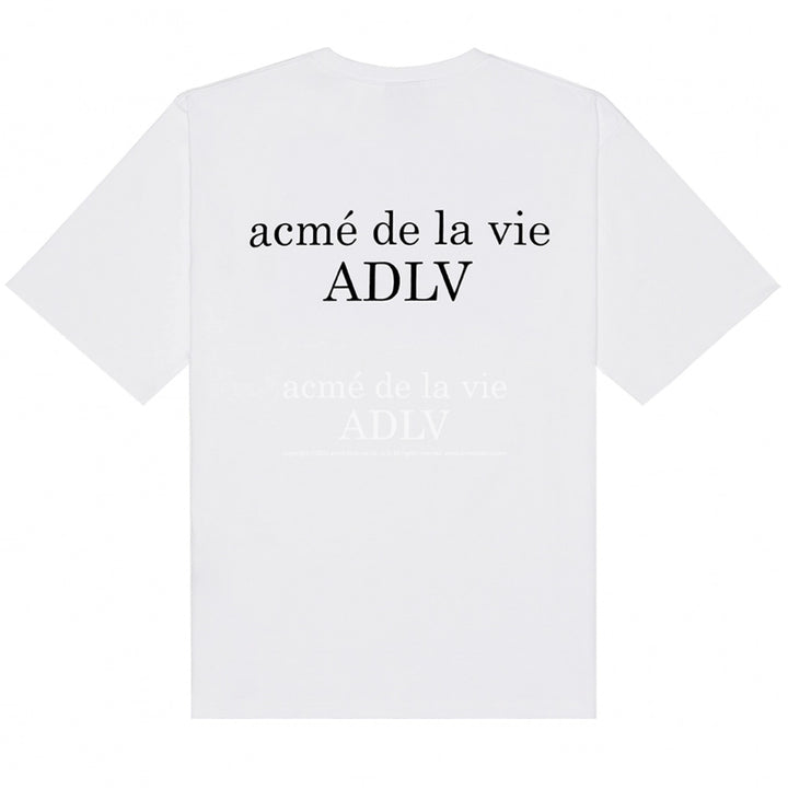 ADLV BASIC SHORT SLEEVE T-SHIRT 2 WHITE