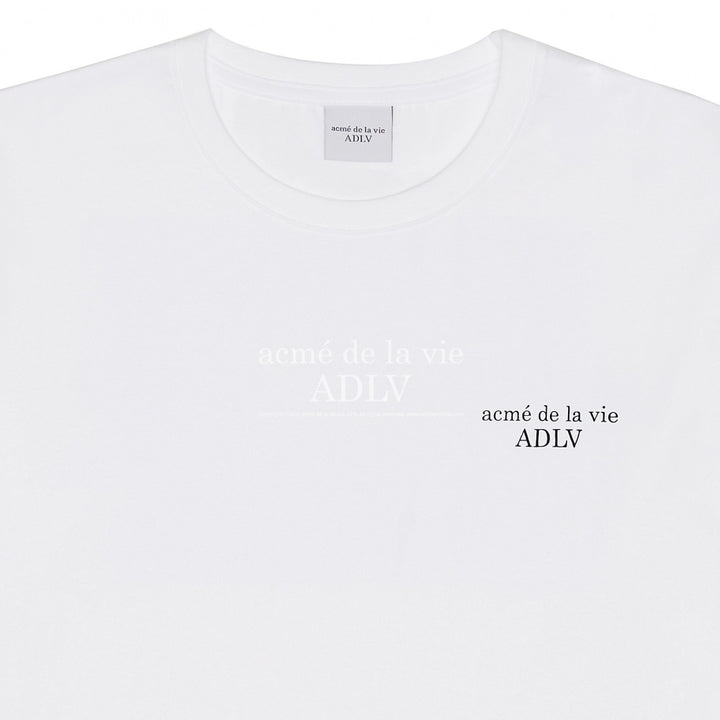 ADLV BASIC SHORT SLEEVE T-SHIRT 2 WHITE