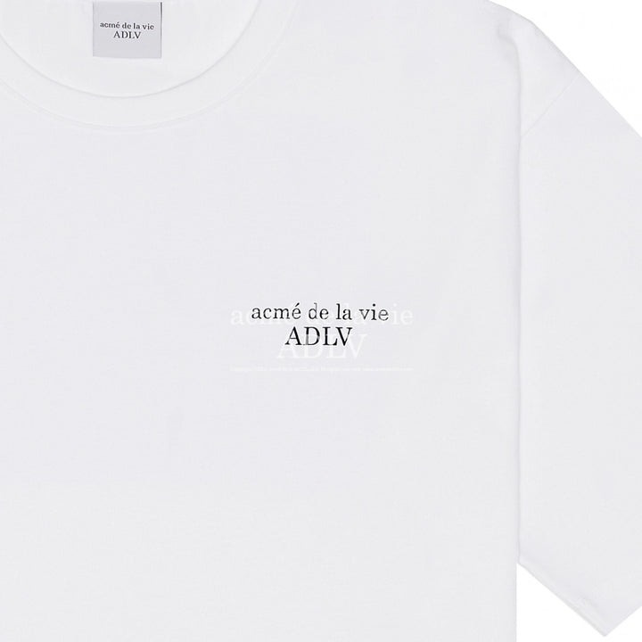 ADLV BASIC SHORT SLEEVE T-SHIRT 2 WHITE