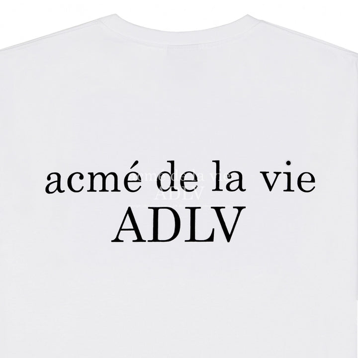 ADLV BASIC SHORT SLEEVE T-SHIRT 2 WHITE