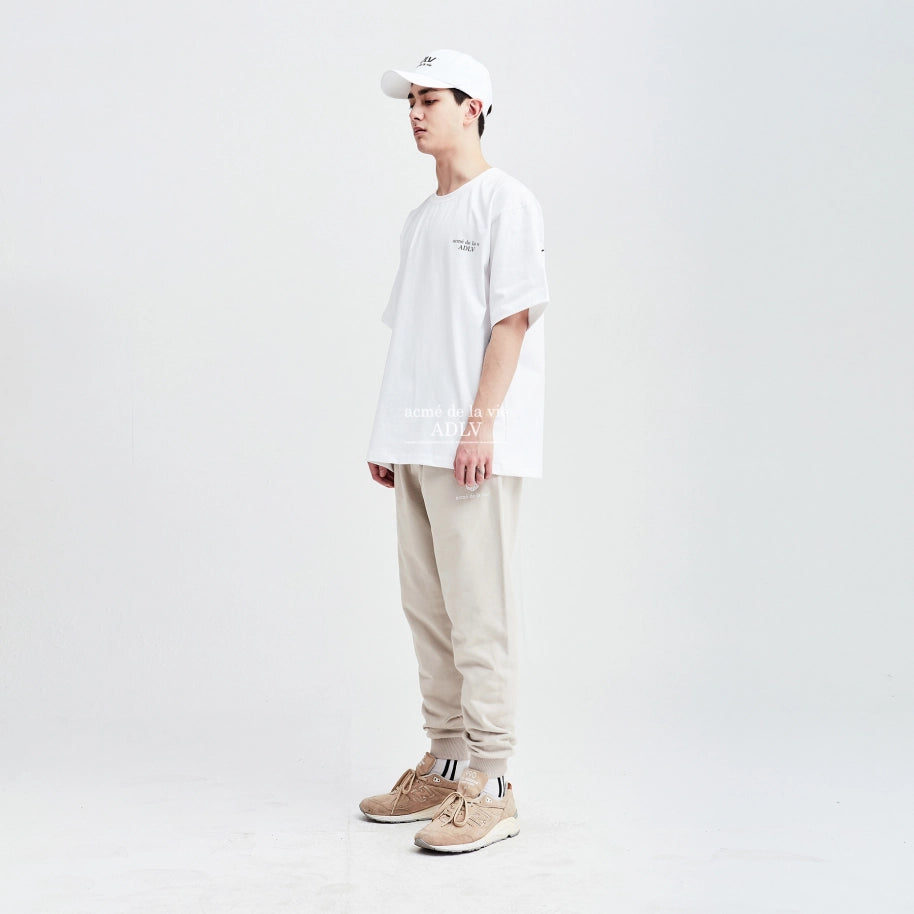 ADLV BASIC SHORT SLEEVE T-SHIRT 2 WHITE