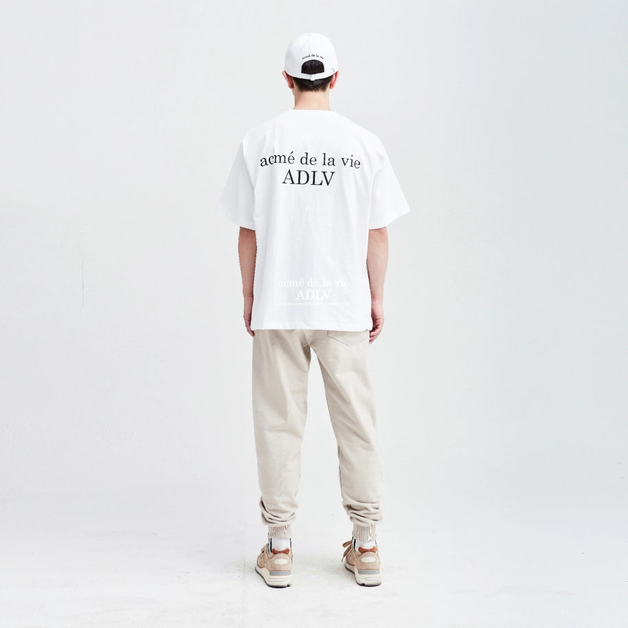 ADLV BASIC SHORT SLEEVE T-SHIRT 2 WHITE