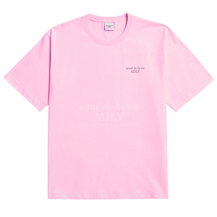 ADLV BASIC SHORT SLEEVE T-SHIRT 2 PINK