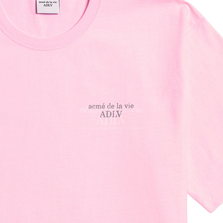 ADLV BASIC SHORT SLEEVE T-SHIRT 2 PINK