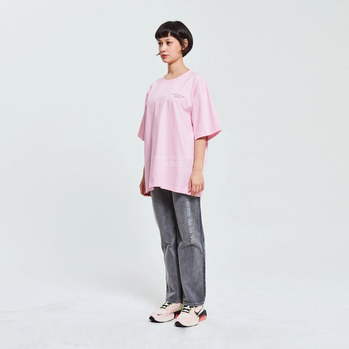 ADLV BASIC SHORT SLEEVE T-SHIRT 2 PINK