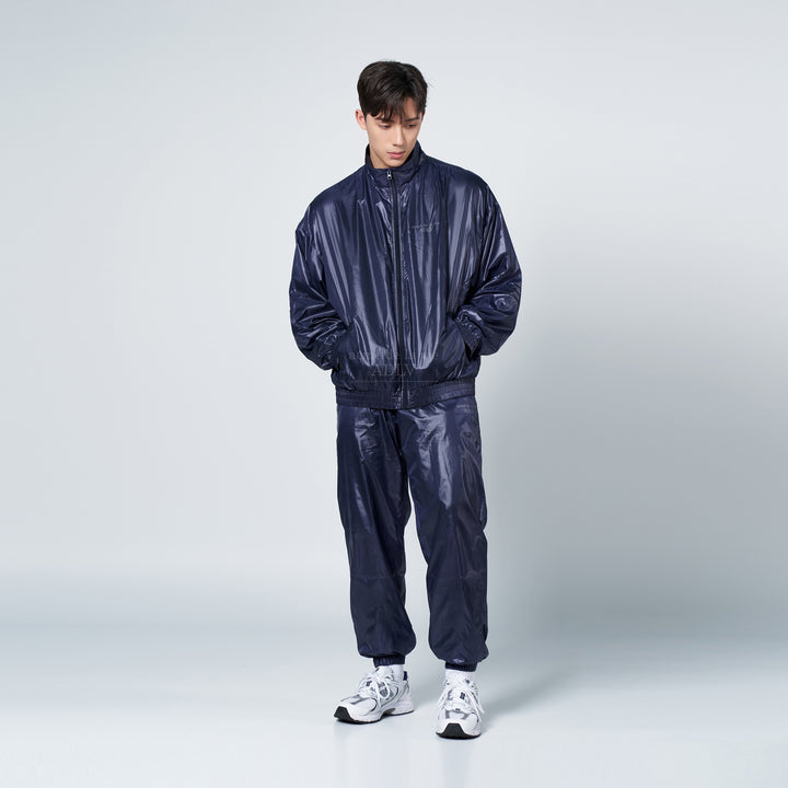 ADLV GLOSSY WOVEN SETUP JACKET