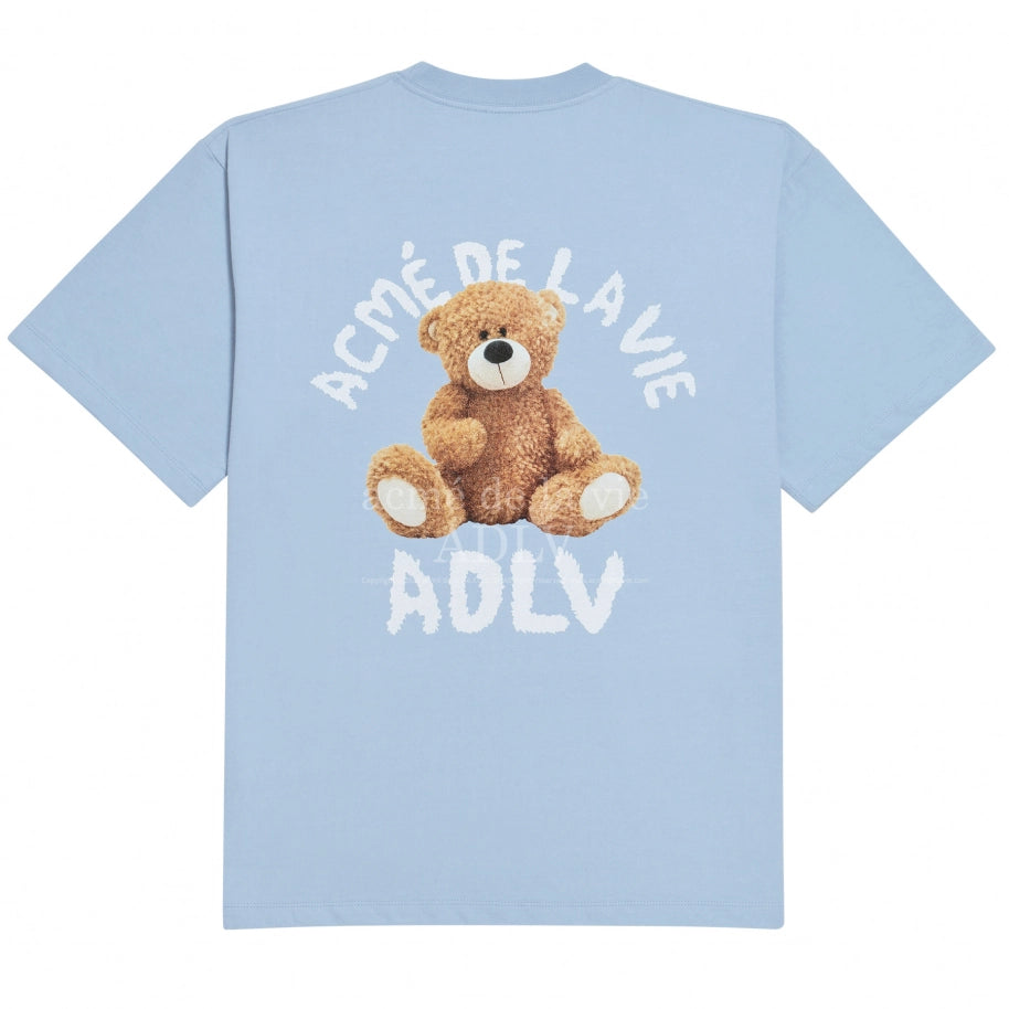 ADLV TEDDY BEAR T-SHIRT (BEAR DOLL) SKY BLUE