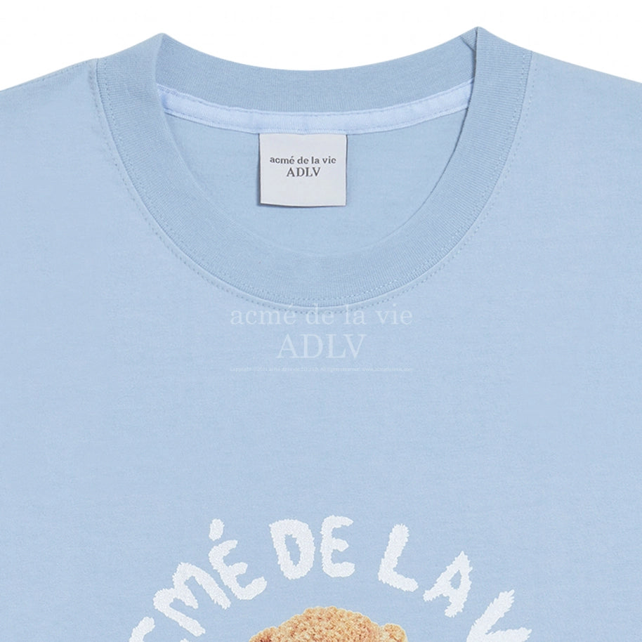 ADLV TEDDY BEAR T-SHIRT (BEAR DOLL) SKY BLUE