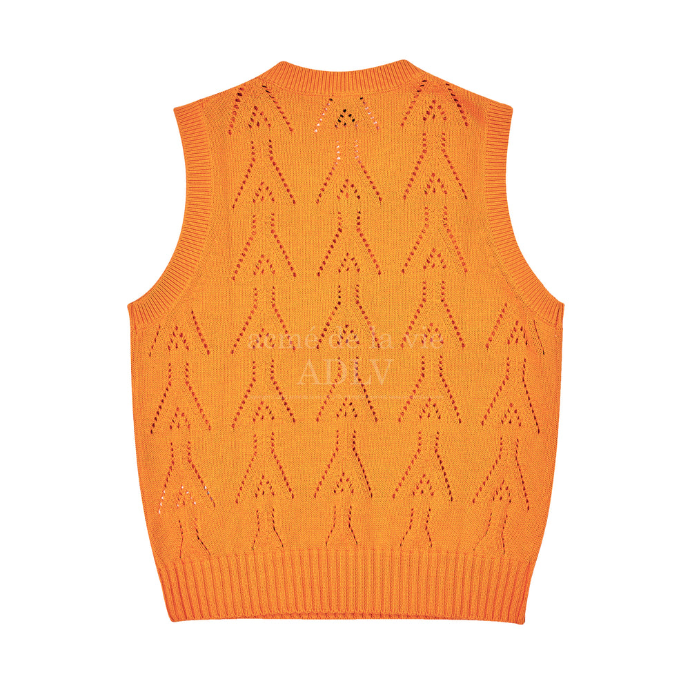 Punching Knit Vest