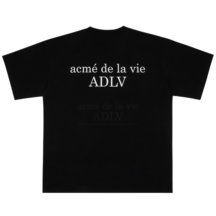 ADLV BABY FACE HEART BOY T-SHIRT BLACK