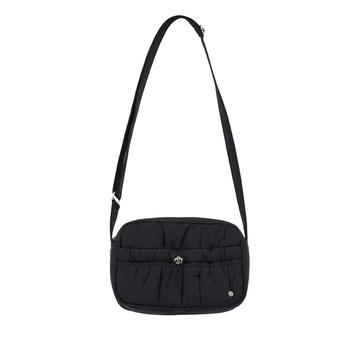 ADLV NEW SYMBOL RIVET QUILTING CROSS BAG BLACK