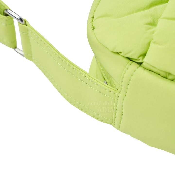 ADLV NEW SYMBOL RIVET QUILTING CROSS BAG LIME