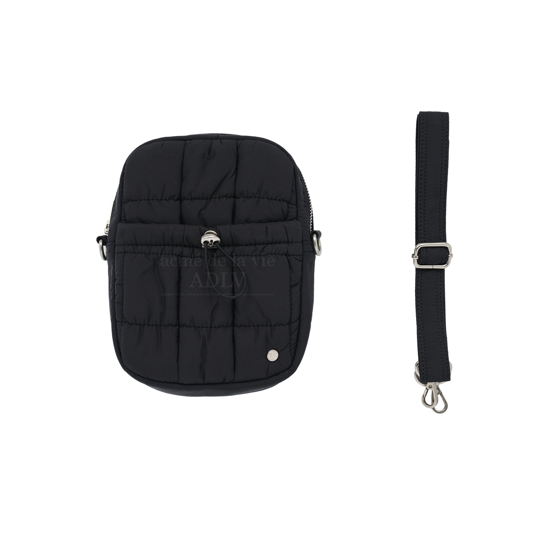 バッグ・カバンその他 acme de la vie NEW SYMBOL RIVET QUILTING CROSS BAG BLACK ADL ADLV NEW SYMBOL RIVET QUILTING MINI CROSS BAG BLACK – ADLV