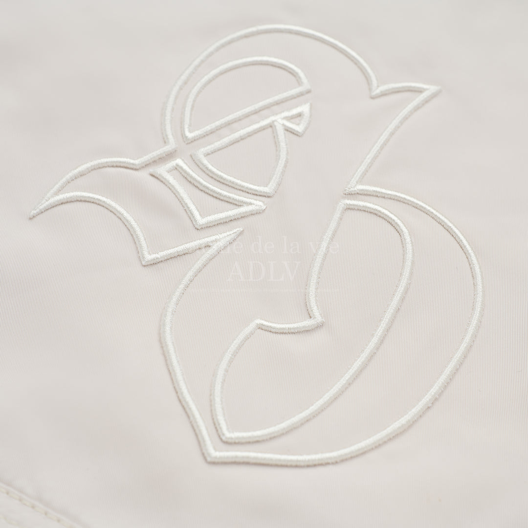 ADLV NEW SYMBOL LOGO TWO WAY GYM SACK IVORY