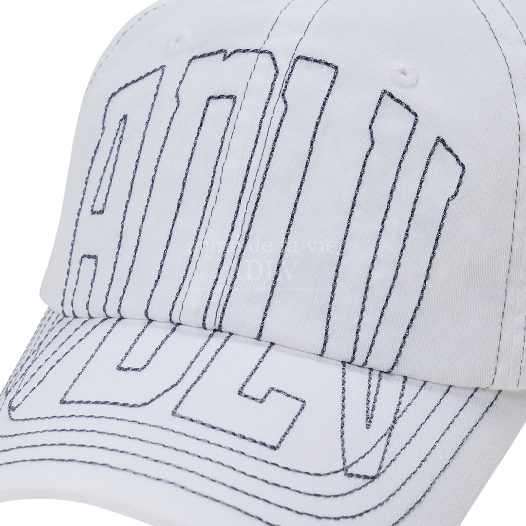 ADLV FRONT STITCH BALL CAP