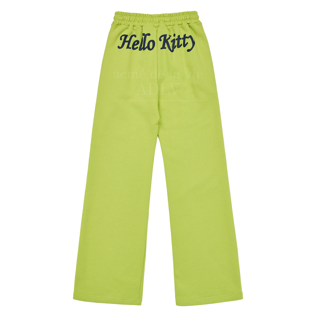 Boots Cut Pants Lime