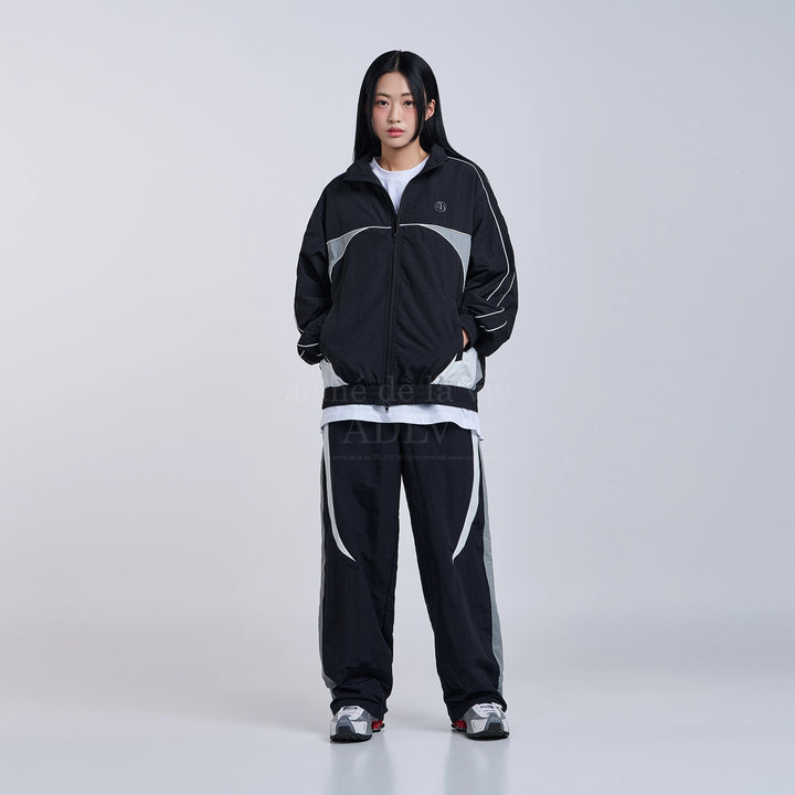 ADLV NEW SYMBOL SET UP SPORTS PANTS BLACK