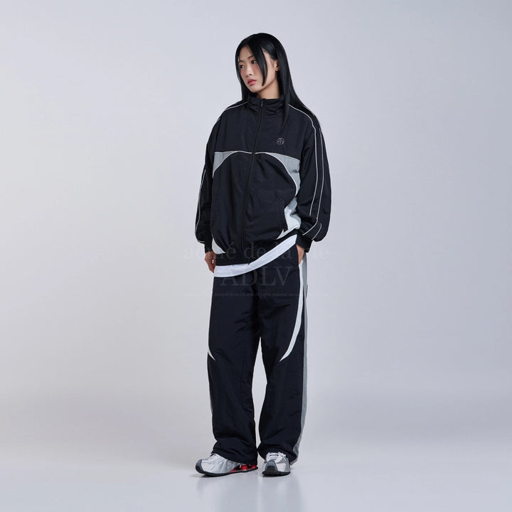 ADLV NEW SYMBOL SET UP SPORTS PANTS BLACK