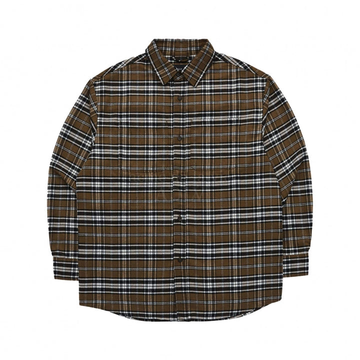 ADLV OVERSIZED CHECKED SHIRT