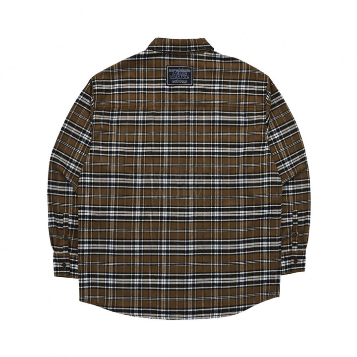 ADLV OVERSIZED CHECKED SHIRT