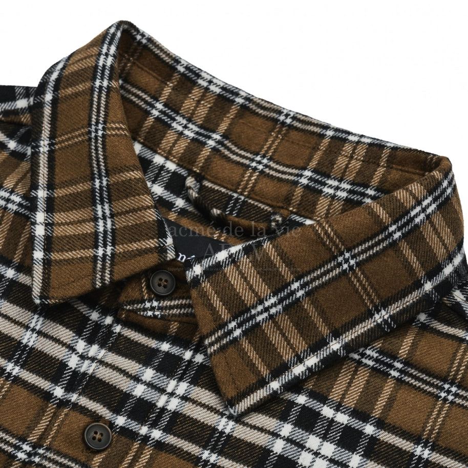 ADLV OVERSIZED CHECKED SHIRT