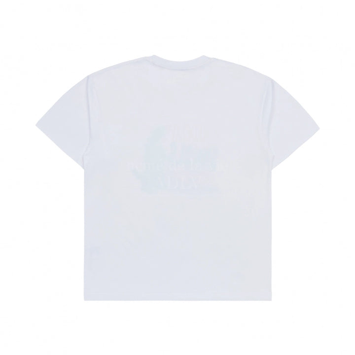 ADLV DIN2LS CREATURE LETTERING T-SHIRT WHITE