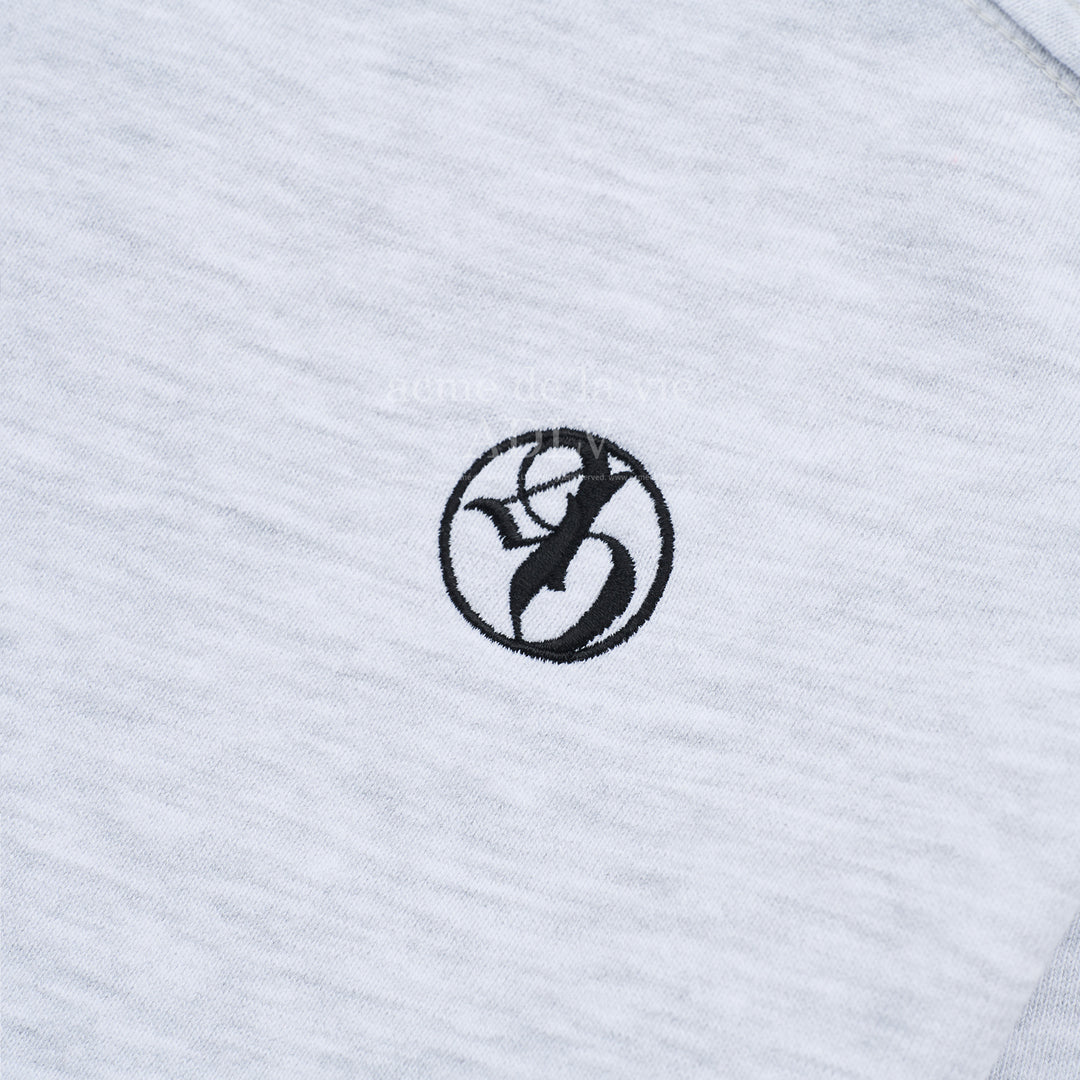 ADLV CIRCLE NEW SYMBOL LOGO BOLERO SWEATSHIRT MELANGE