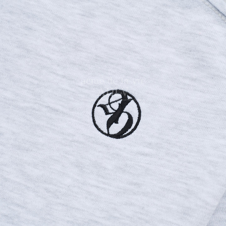 ADLV CIRCLE NEW SYMBOL LOGO BOLERO SWEATSHIRT MELANGE