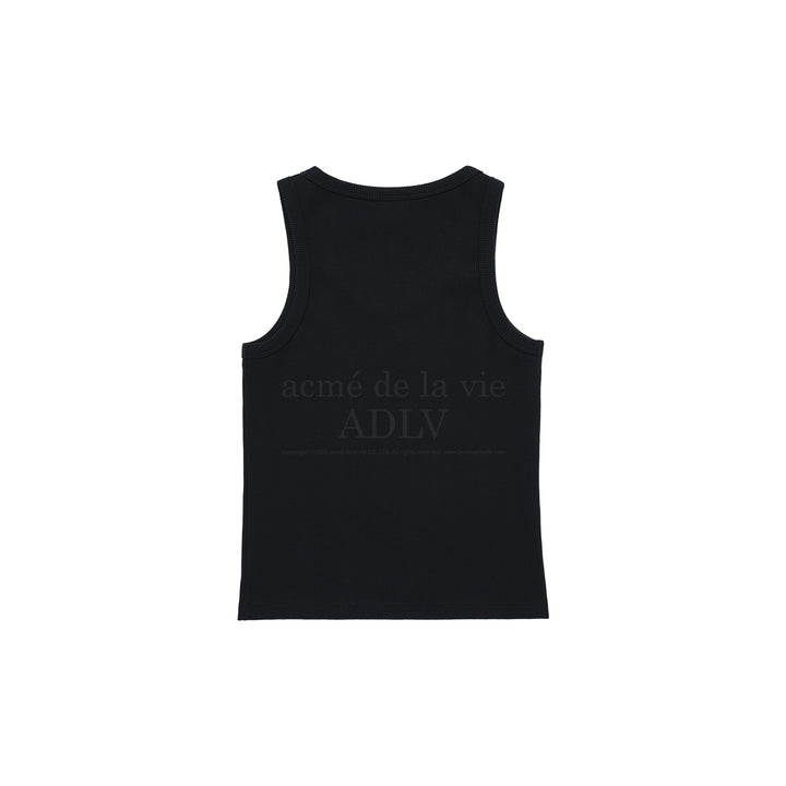 ADLV NEW SYMBOL LOGO TANK TOP BLACK