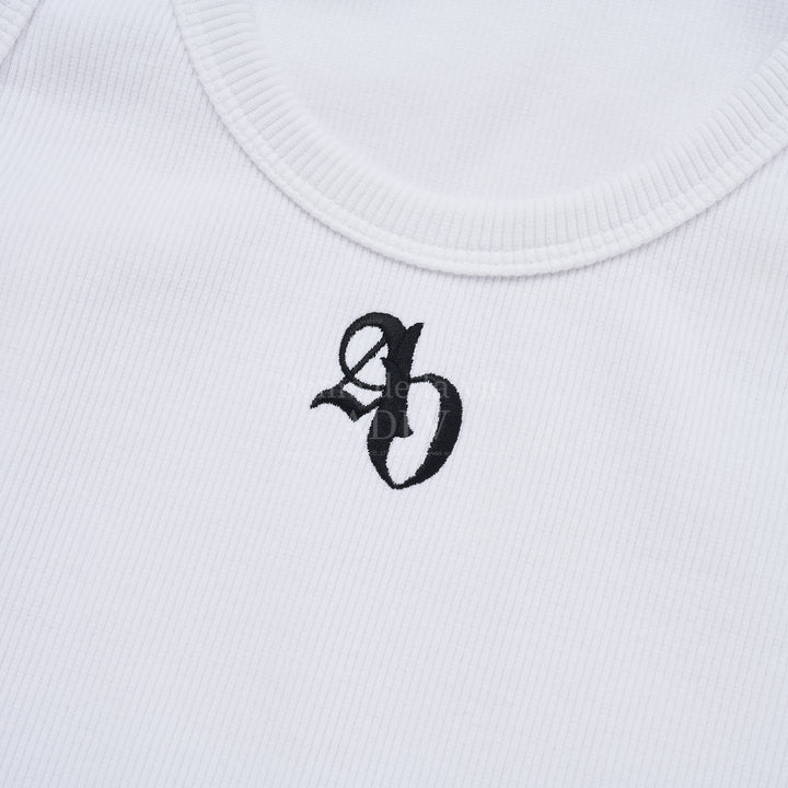 ADLV NEW SYMBOL LOGO TANK TOP WHITE