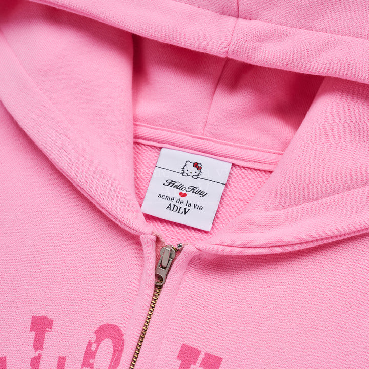 Pink Zip up Hoodie