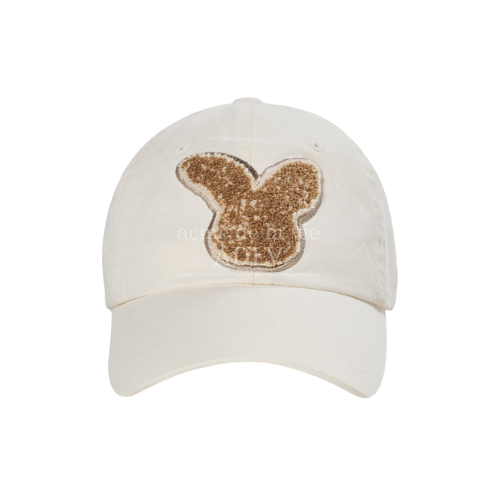 ADLV FUZZY RABBIT BOUCLE BALL CAP