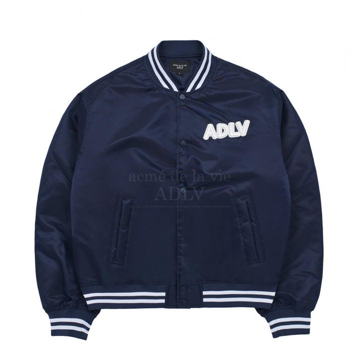 ADLV LOGO PATCH VARSITY JACKET