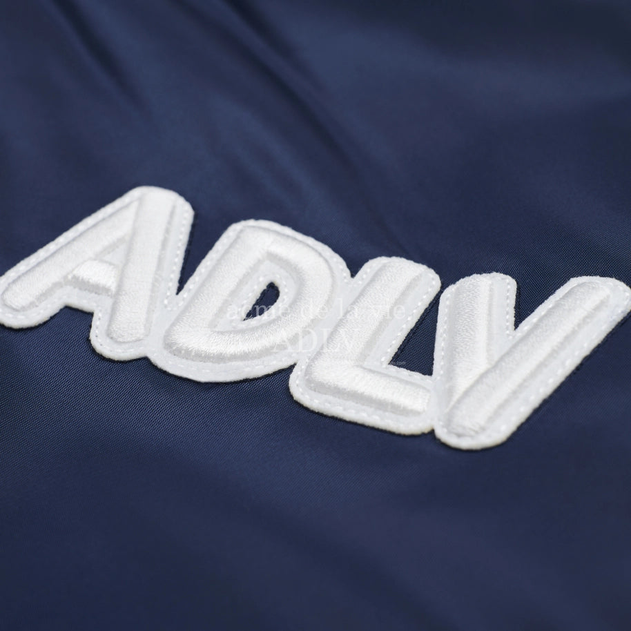 ADLV LOGO PATCH VARSITY JACKET