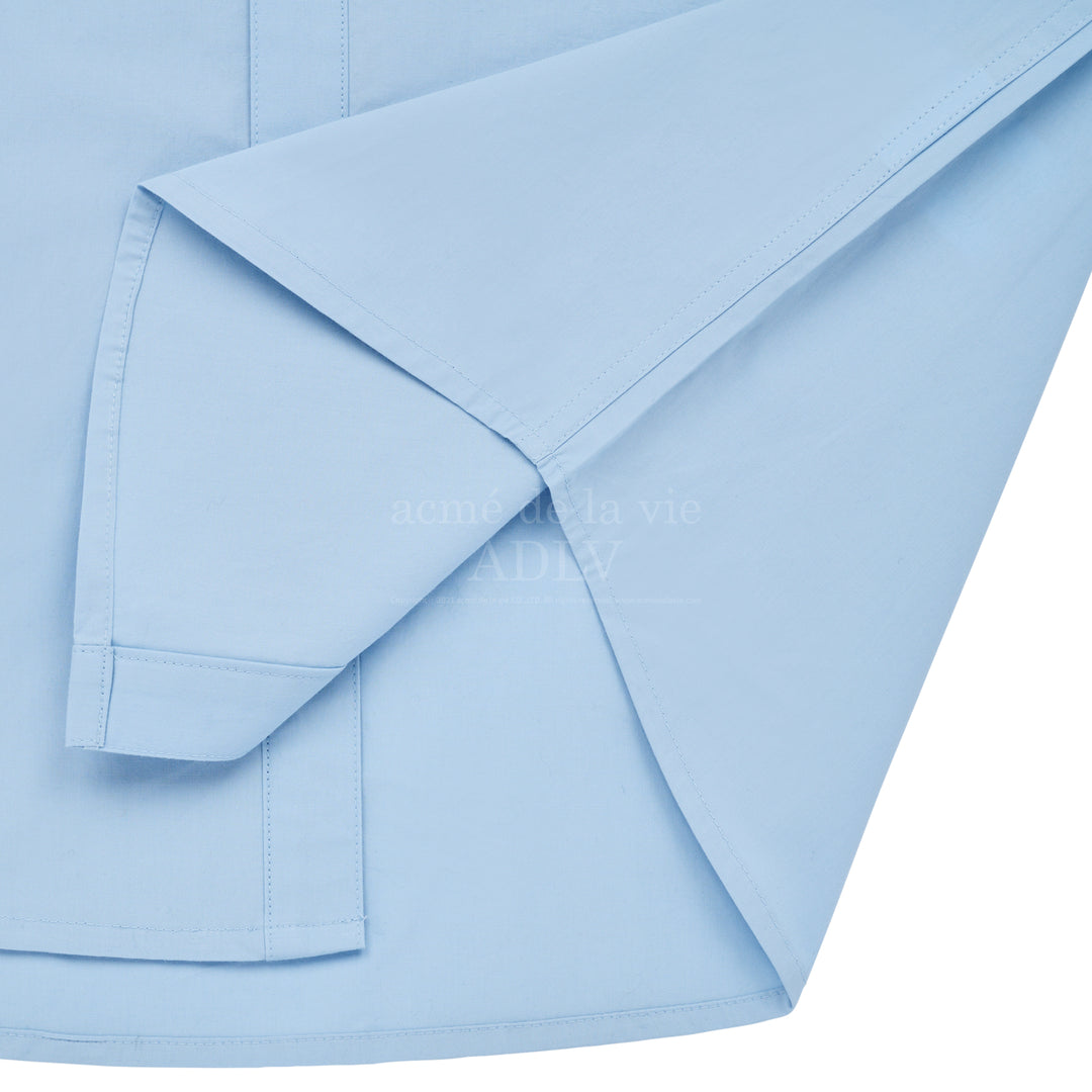 ADLV CIRCLE WAPPEN BASIC SHIRT SKY BLUE