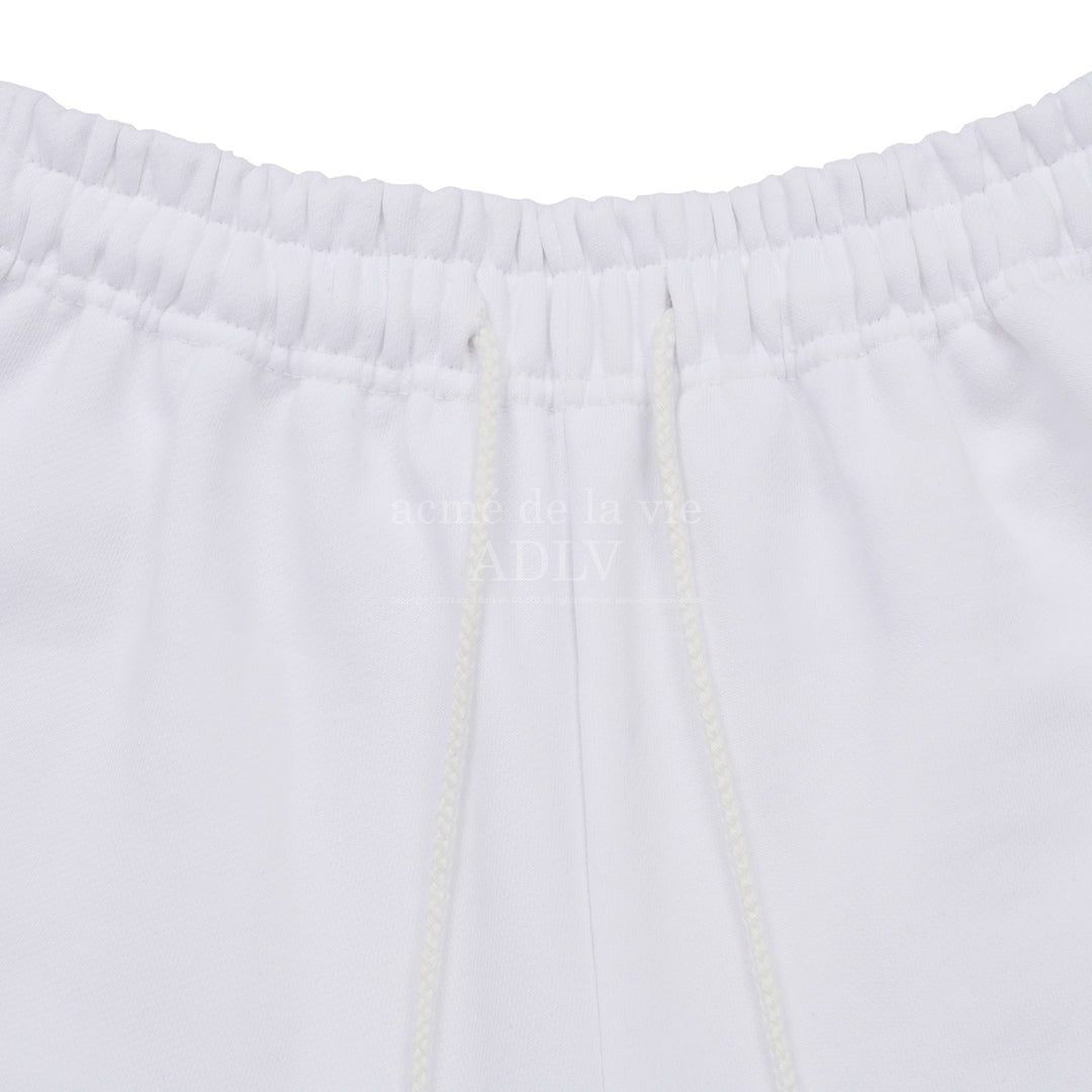 ADLV CIRCLE WAPPEN TRAINING SHORTS (MEN) WHITE