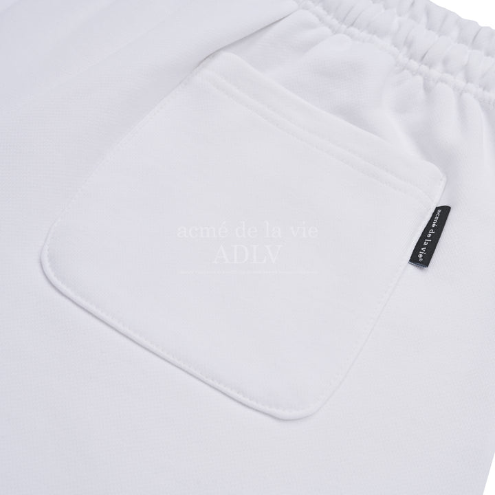 ADLV CIRCLE WAPPEN TRAINING SHORTS (MEN) WHITE