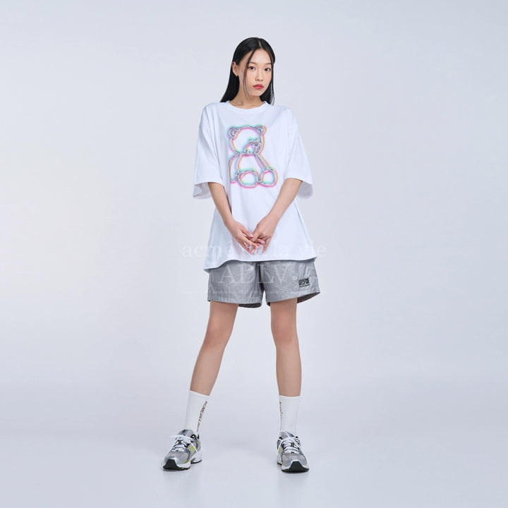 ADLV METAL LINE BEAR SHORT SLEEVE T-SHIRT