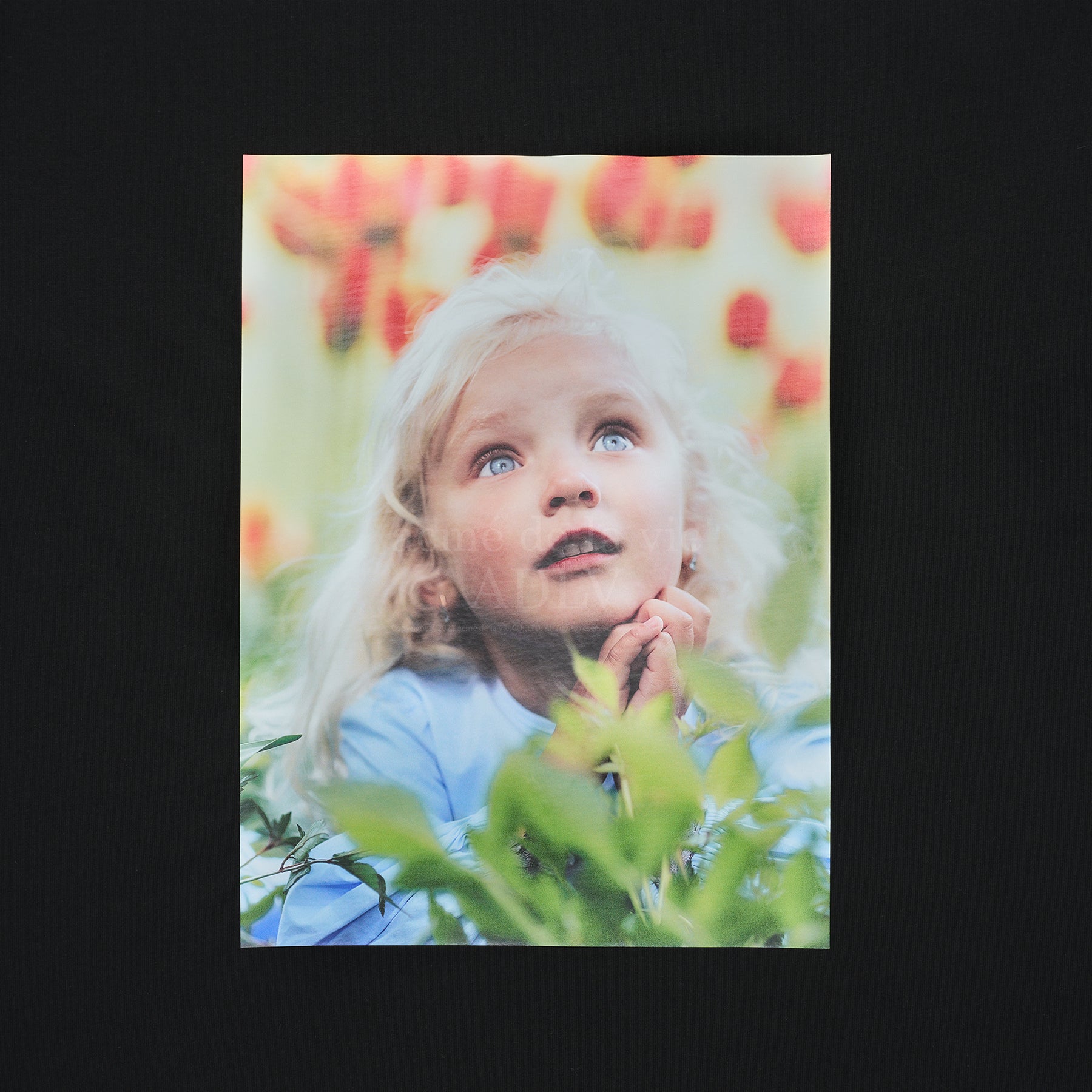 Tシャツ・カットソー ACME DE LA VIE BABY FACE FLOWER GARDEN GIRL SHORT SL 4BUK087 Acme De La Vie ADLV Baby Face Flower Garden Girl T-shirt