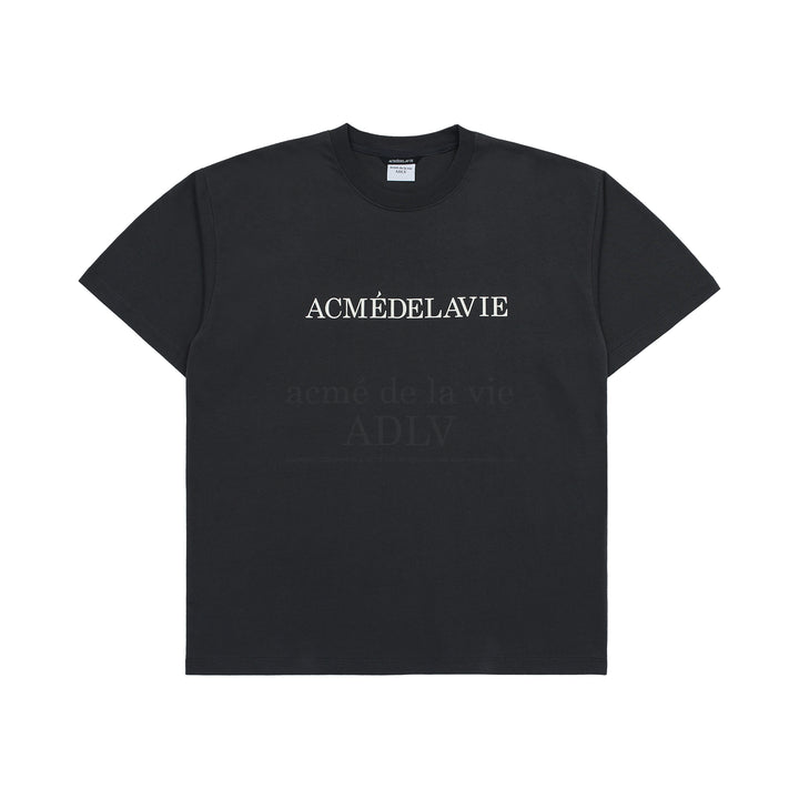 ADLV ESSENTIAL LOGO SEASON 2 SHORT SLEEVE T-SHIRT CHARCOAL