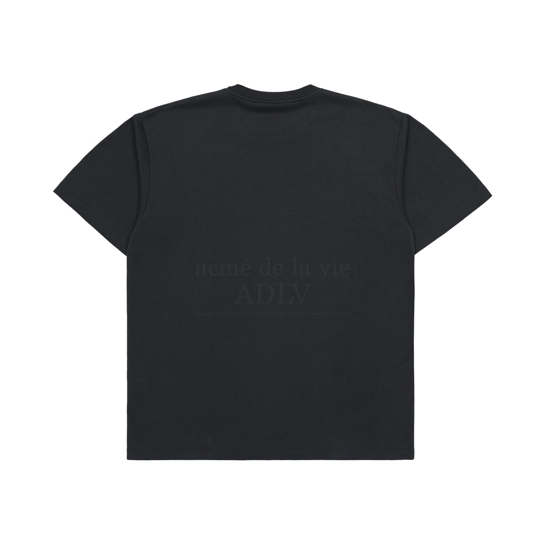 ADLV ESSENTIAL LOGO SEASON 2 SHORT SLEEVE T-SHIRT CHARCOAL