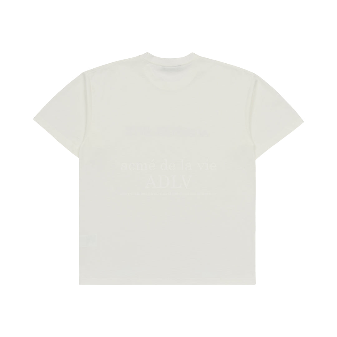 ADLV ESSENTIAL LOGO SEASON 2 SHORT SLEEVE T-SHIRT CREAM