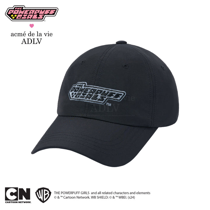 ADLV x THE POWERPUFF GIRLS NYLON LOGO BALLCAP BLACK