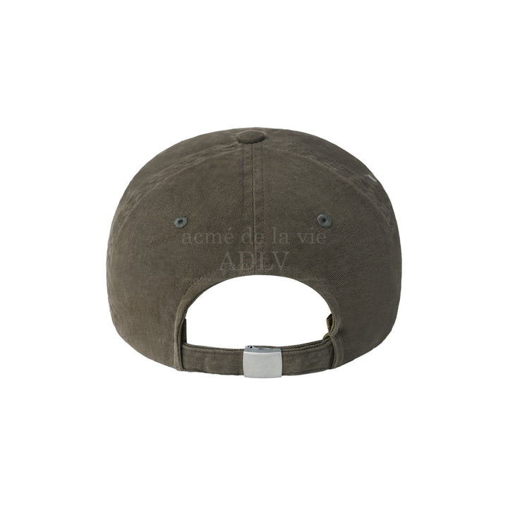 ADLV SQUARE LOGO BALL CAP KHAKI