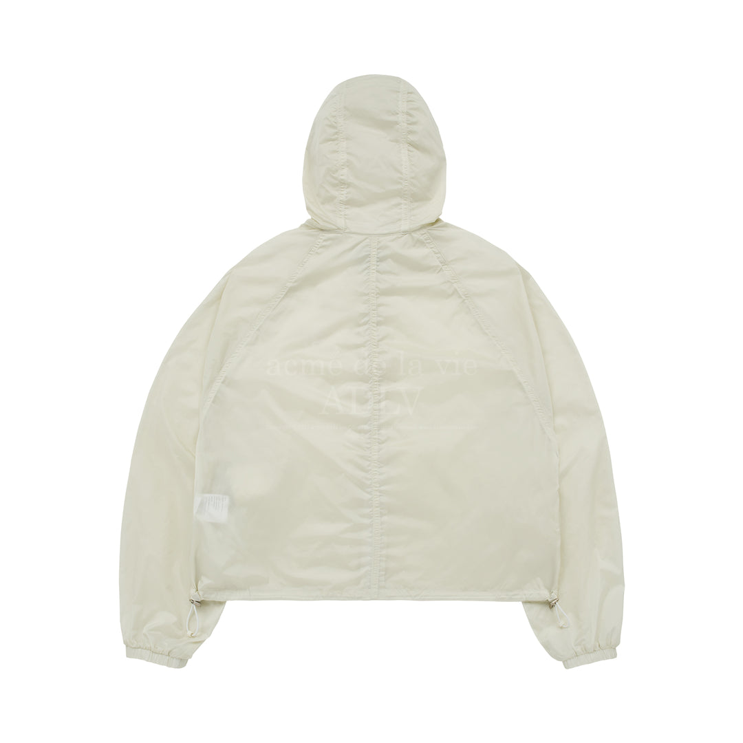 ADLV LIGHTWEIGHT SYMBOL PUCKERING WINDBREAKER