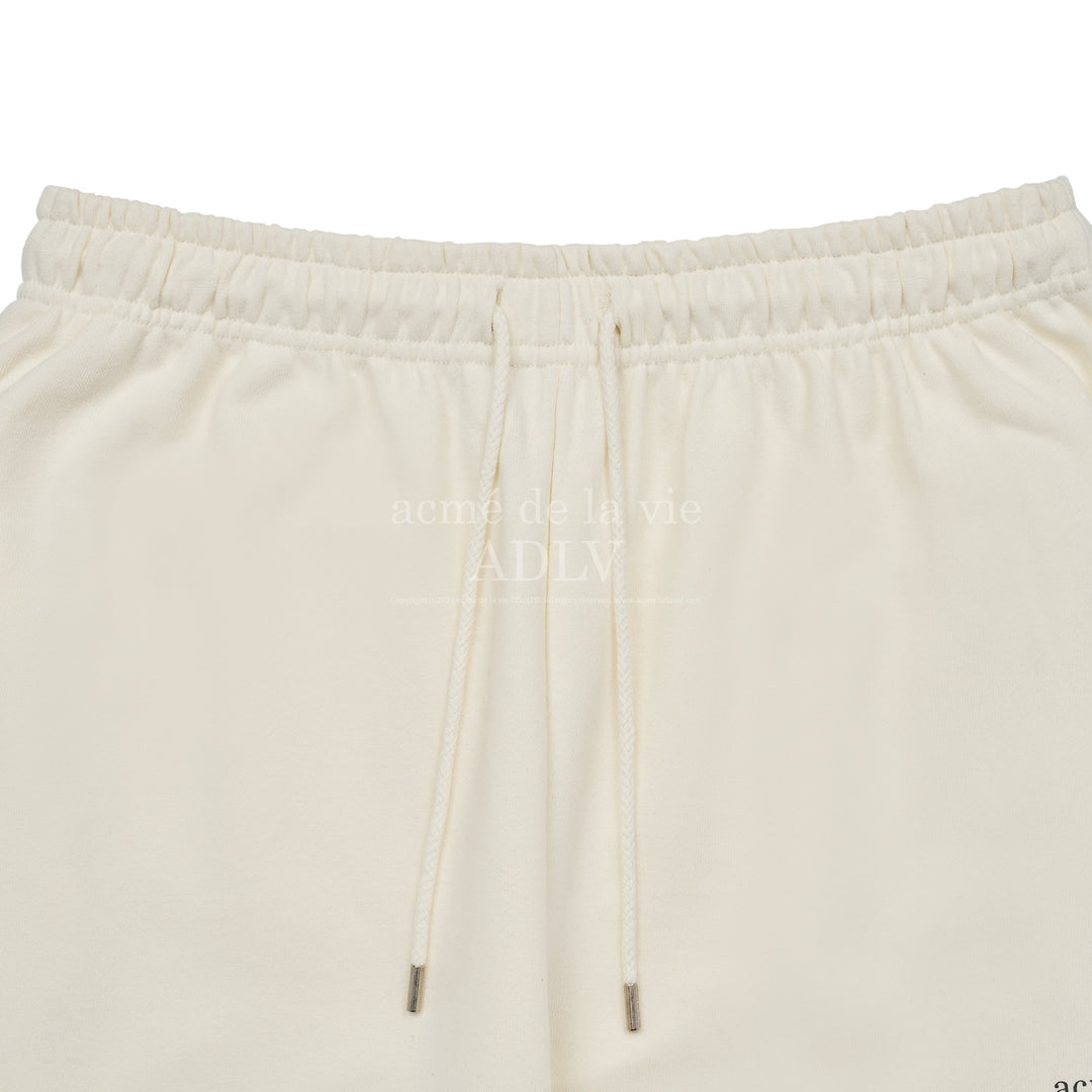 ADLV CIRCLE SYMBOL RIVET PANTS CREAM