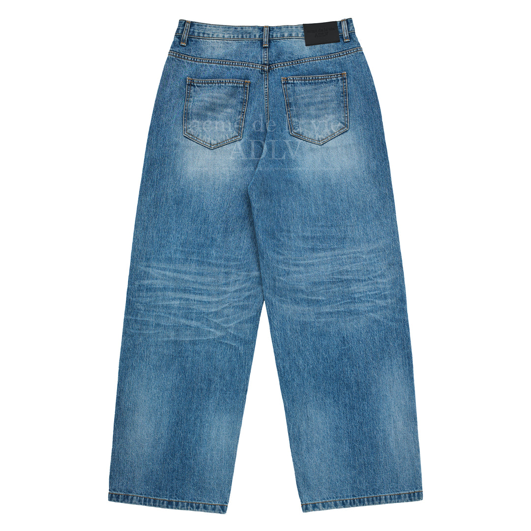 ADLV VINTAGE FUSION BRUSH WASHING DENIM PANTS