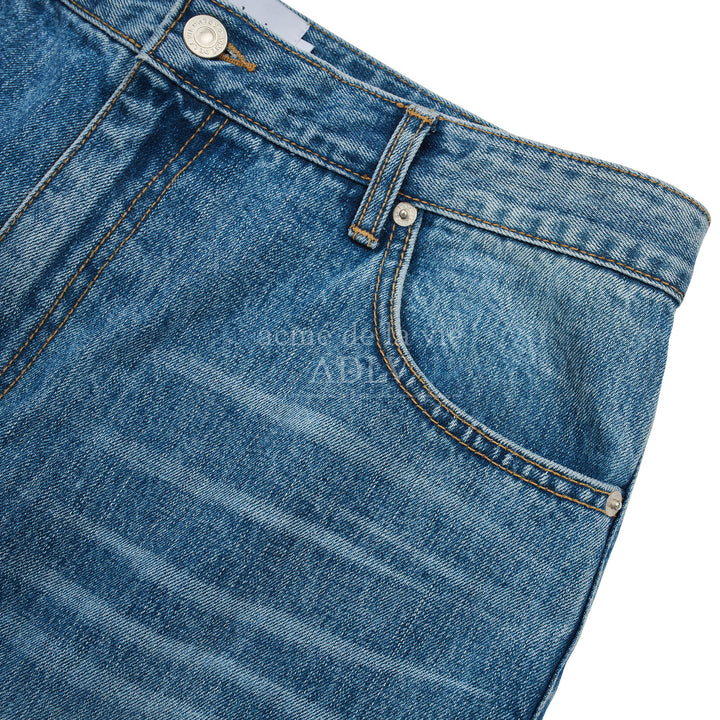 ADLV VINTAGE FUSION BRUSH WASHING DENIM PANTS