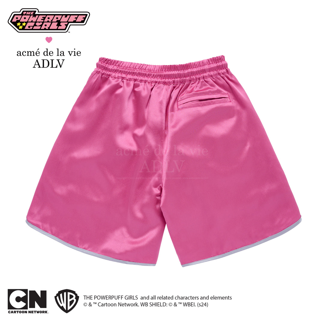 ADLV x THE POWERPUFF GIRLS ARTWORK BOXING SHORTS PINK